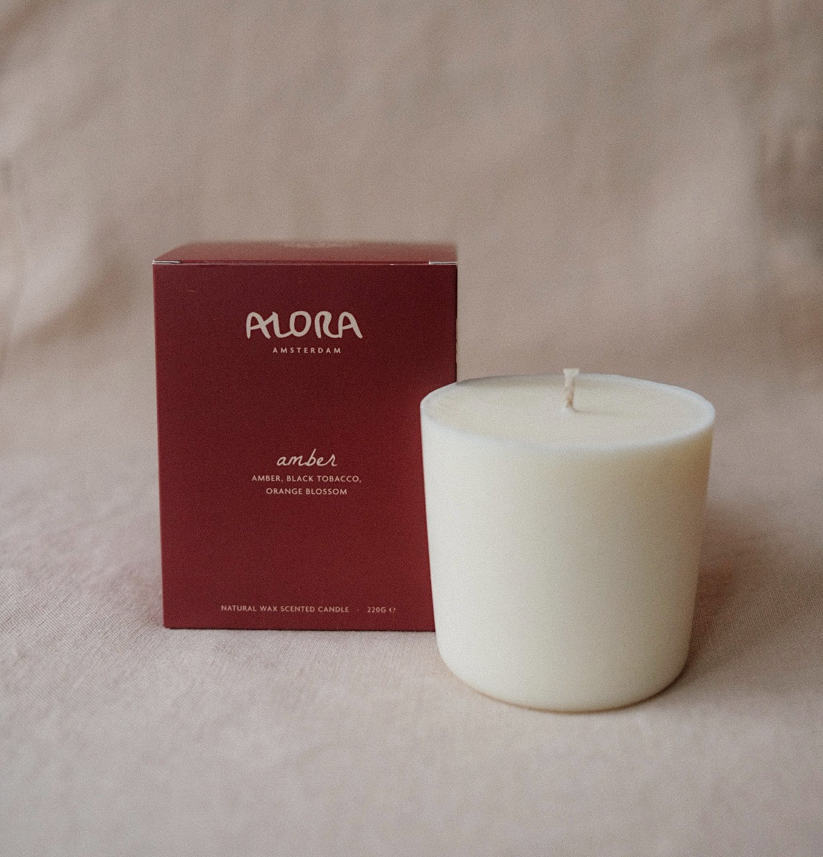 Amber Scented Refill Candle Alora Amsterdam