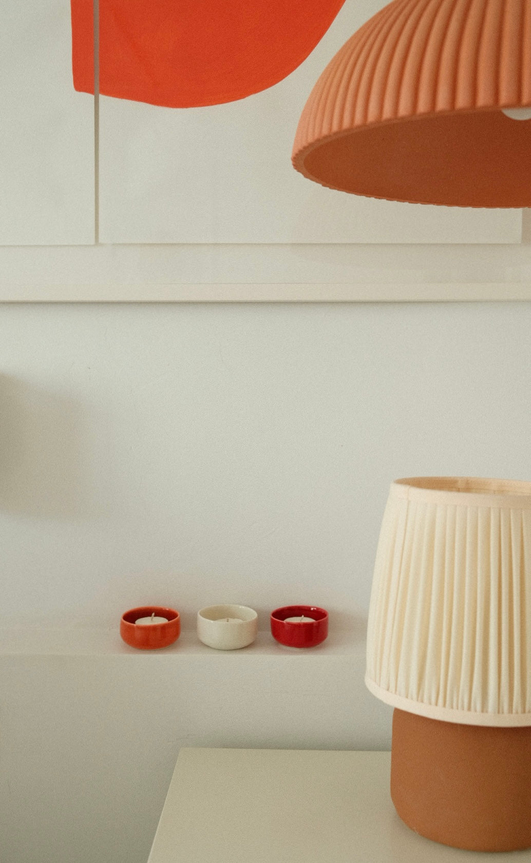 Tealight Holder - Crimson