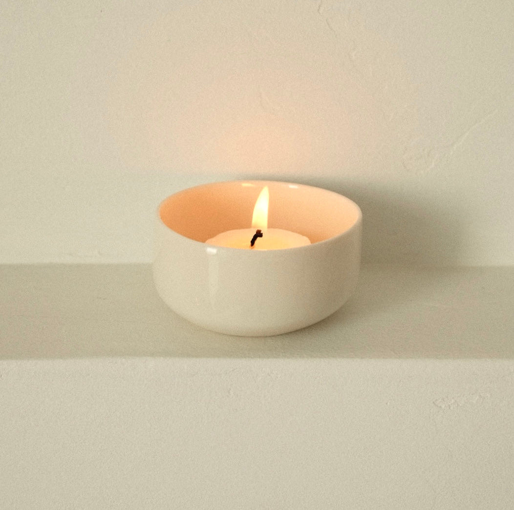Tealight Holder - Ivory