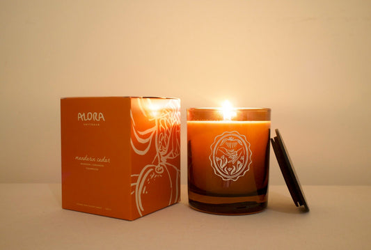 Mandarin Cedar Candle