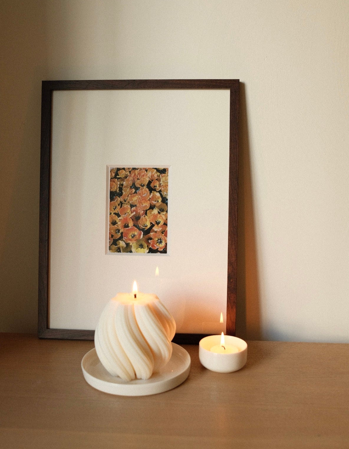 Swirl Candle
