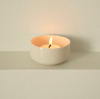 Tealight Holder - Ivory